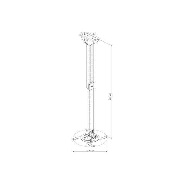 Кріплення для проектора KSL CMPR-4-60