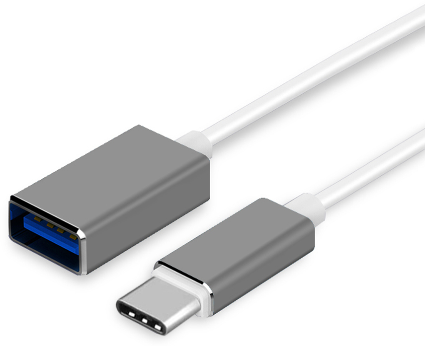 Перехідник XoKo AC-120 USB Type C(тато) - USB(мама) Gray