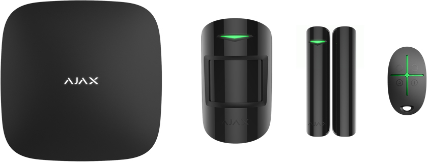 Комплект сигналізації Ajax StarterKit 2 Black