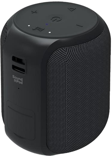 Акустика портативна 2E SoundXPod Black BSSXPWBK