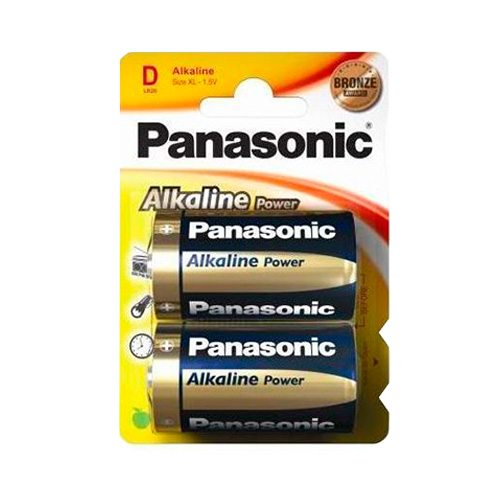 

Батарейка D/LR20 Panasonic Alkaline Power блістер (2шт, D bat Alkaline 2шт Alkaline Power