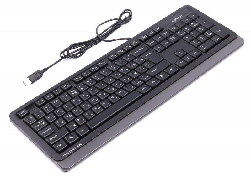 Клавіатура A4Tech Fstyler FKS10 Gray USB (ENG/UKR/RU)