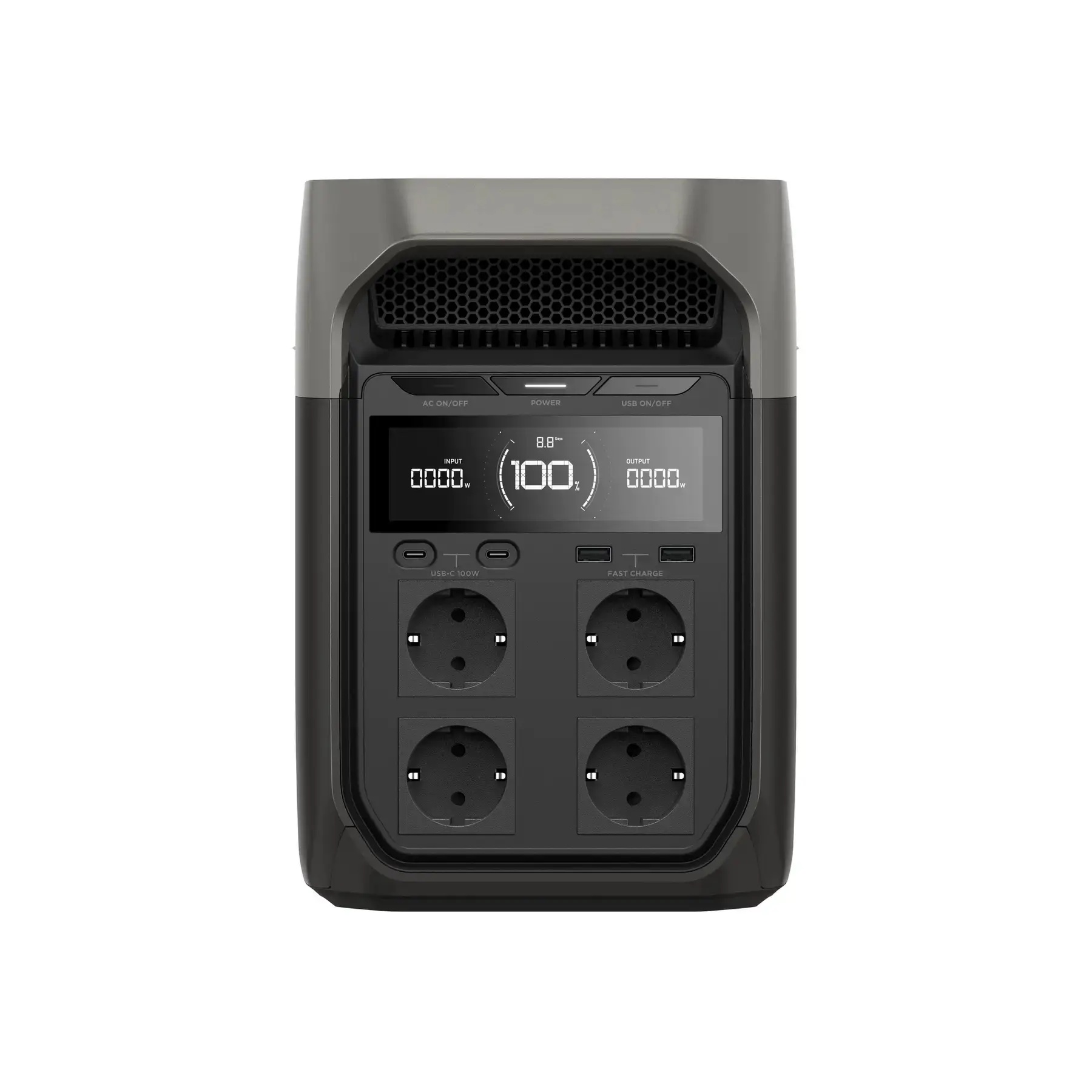 Зарядна станція EcoFlow DELTA 3 (EU) Black 1024Wh