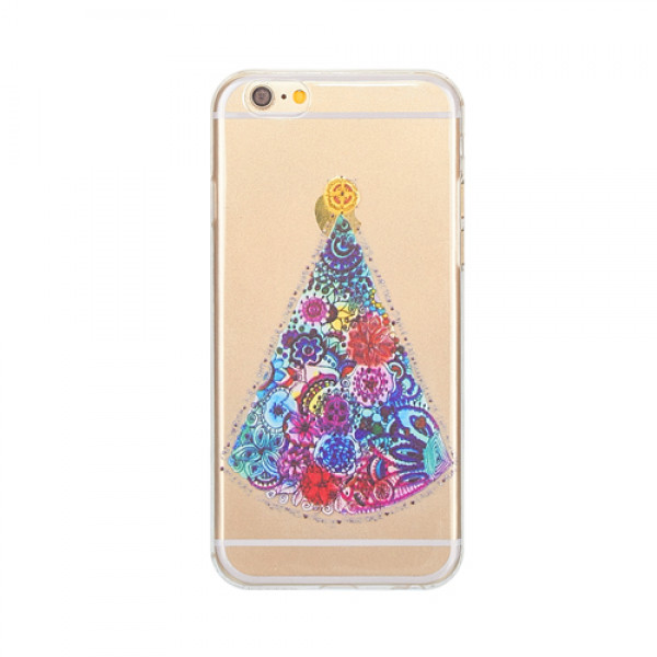 

Накладка для iPhone 6/6s силікон 0,3mm Infinity Slim Glamour Ялинка, iPhone 6/6s силікон 0,3mm Infinity Slim Glamour