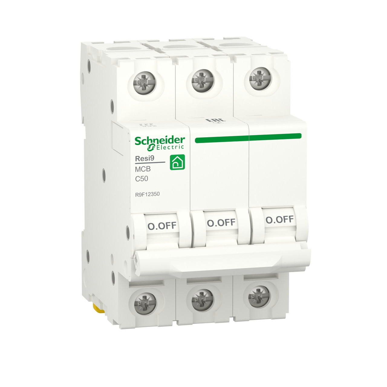 Автоматичний вимикач Schneider Electric R9F12350 RESI9 6kA 3P 50A C