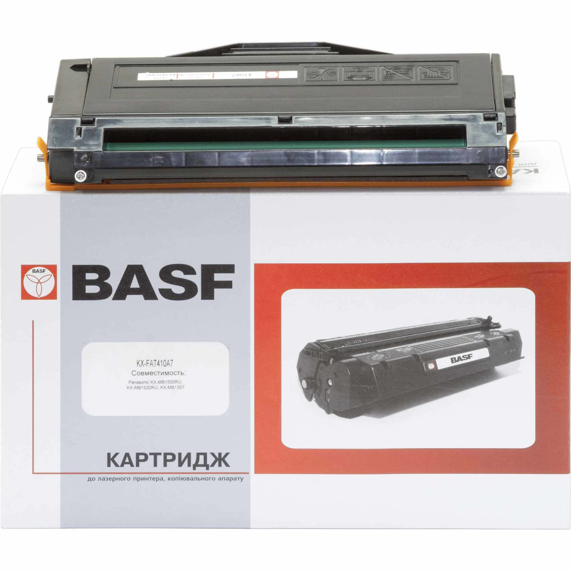 Картридж для принтера BASF для Panasonic KX-MB1500UCB KX-FAT410A7 Black - KT-FAT410