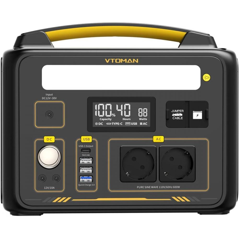 Зарядна станція Vtoman Jump 600X Black