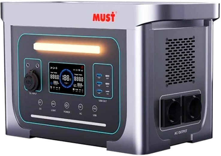 Зарядна станція MUST EM1024S Black