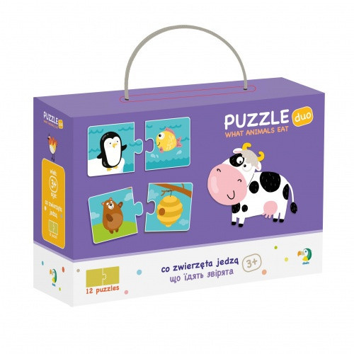 Пазл DoDo Хто Що Їсть 300118