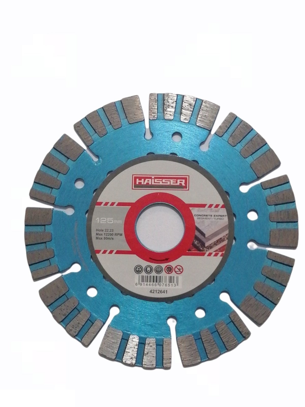 Алмазний диск Haisser Segment 125х2.2х12х22.23 Haisser - купити в Україні