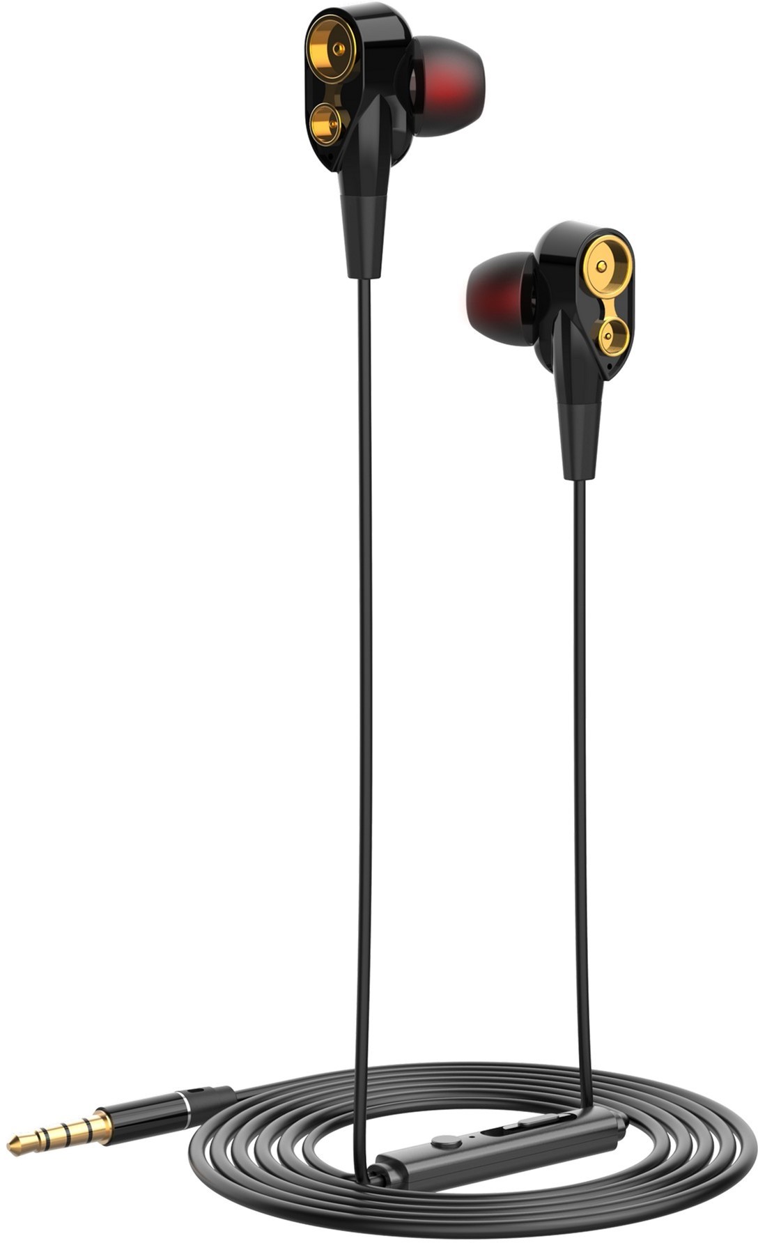 Дротові навушники Tecno Hot beats J2 Black Tecno - купити в Україні