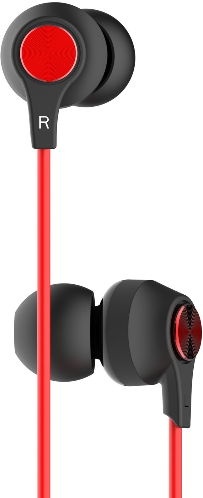 Дротові навушники Tecno Prime P1 Black Red Tecno - купити в Україні