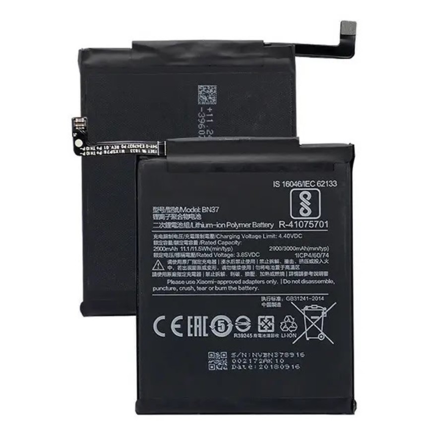 Акумулятор до телефону Xiaomi для Redmi 6/Redmi 6A (BN37) тех. пакуквання (A23476)