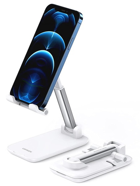Тримач-підставка для телефона Ugreen LP373 White Foldable Phone Stand (UGR-20434) настільний Ugreen - купити в Україні
