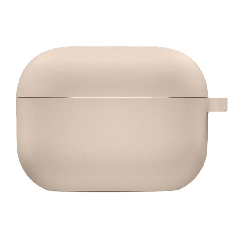 Чохол для навушників EpiK з мікрофіброю для навушників Airpods 4 Pink Sand