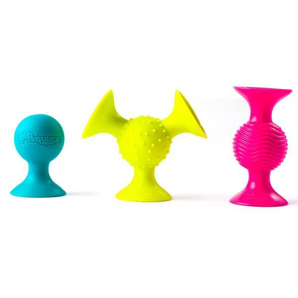 Набір брязкалець Fat Brain Toys F089ML 3 шт, сенсорні