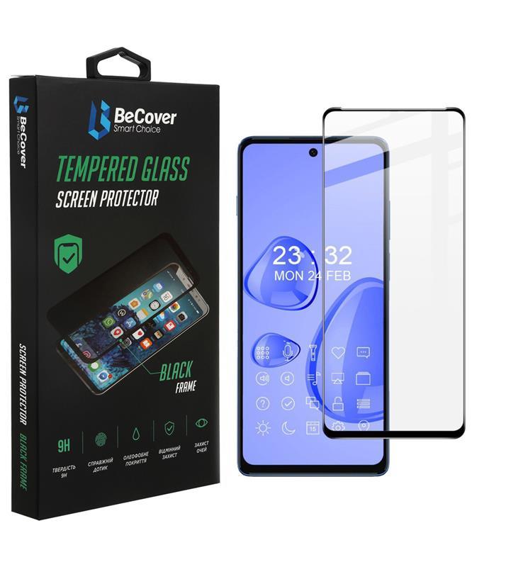 Захисне скло BeCover для Motorola Moto G200 Black BeCover - купити в Україні