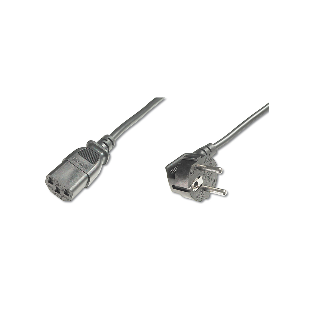 Кабель живлення Digitus AK-440100-018-S C13 1.8m Digitus - купити в Україні