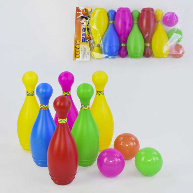 Ігровий набір MToys Боулинг 16200 з трьома кульками
