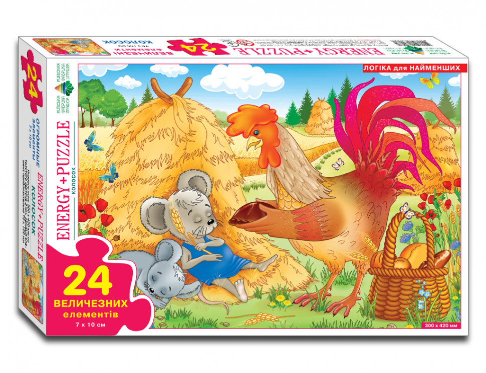Пазл Енергія Плюс Колосок 82081 24 елемента в кор.