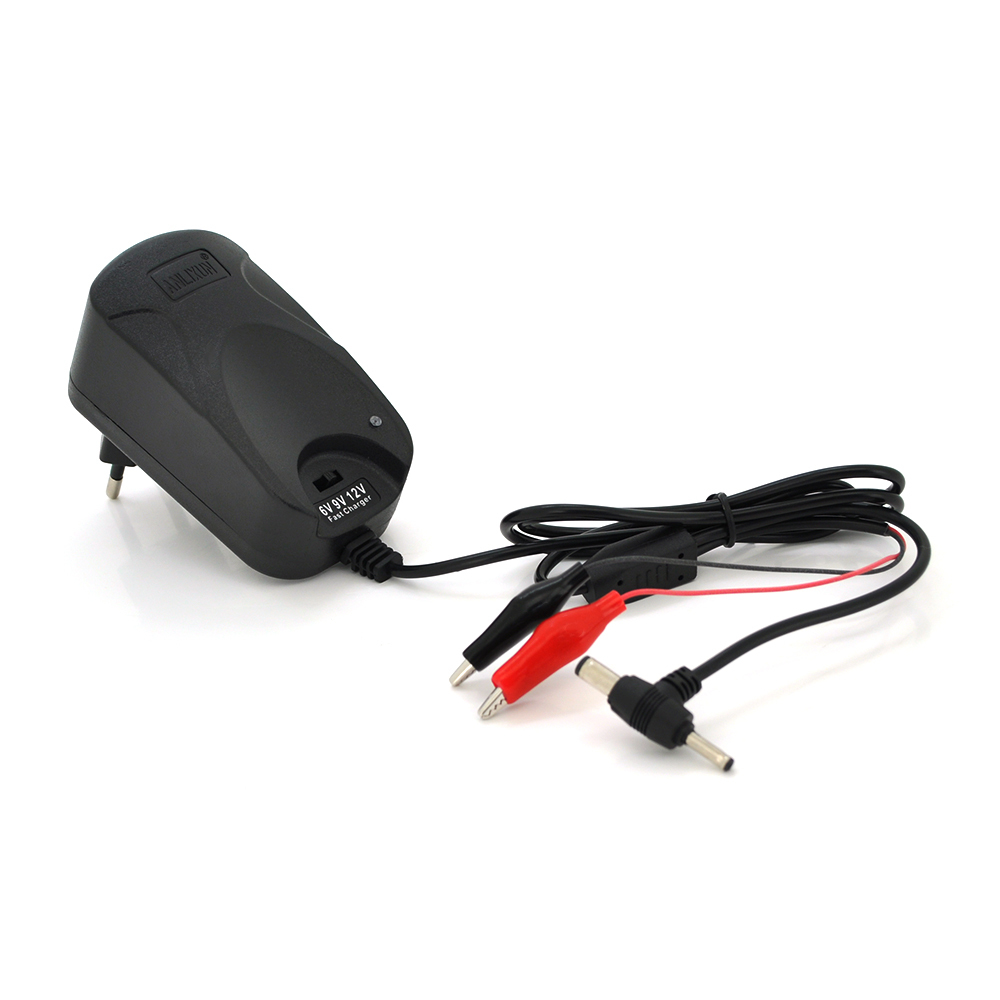 Зарядний пристрій для акумулятора автомобіля Voltronic ALX-01 Black 6V/9V/12V 2A (MF,WET,AGM,GEL) Voltronic - купити в Україні