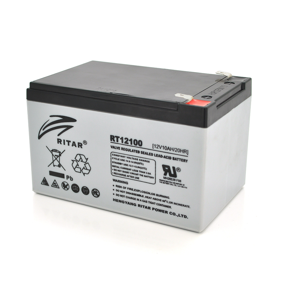 Акумулятор для ДБЖ Ritar 12V 10.0Ah (RT12100S) AGM