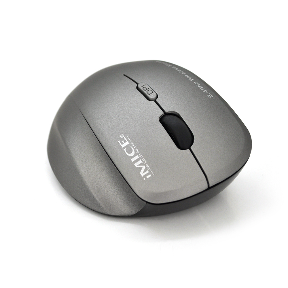 Мишка iMice G6 Gray 6 кнопок, 800/1200/1600 DPI, 2.4Ghz 10м, Windows xp/Vista/Win7/8/10 Mac бездротова