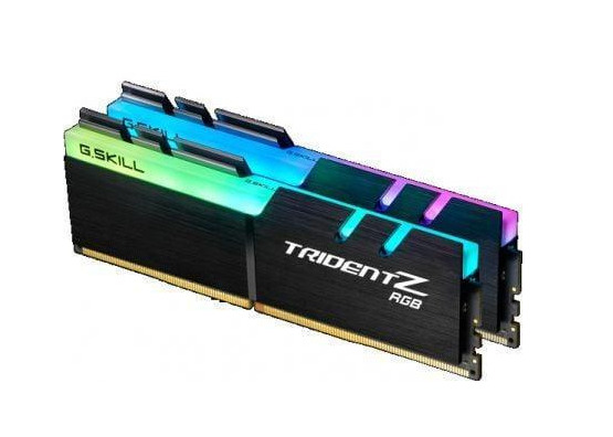 Оперативна память G.Skill Trident Z RGB F4-3200C16D-32GTZRXBlack 32 ГБ (16 ГБ x 2) DDR4 3200 МГц CL16 G.Skill - купити в Україні
