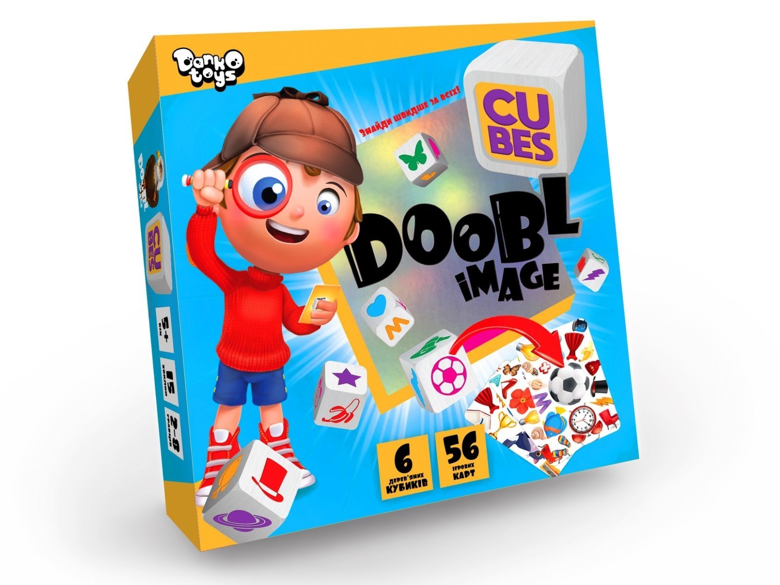 Настільна гра Danko Toys Doobl Image Cubes DBI-04-01U Danko Toys - купити в Україні