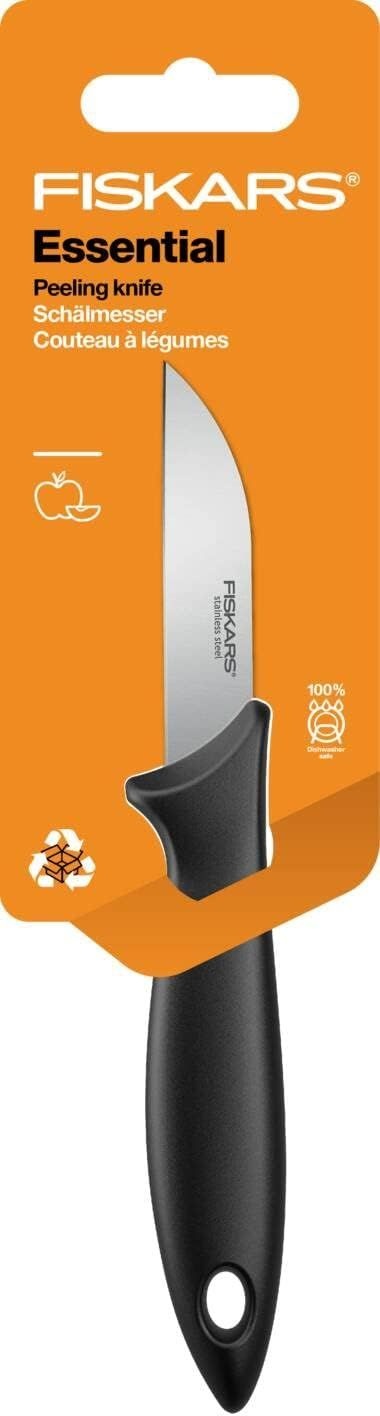 Кухонний ніж Fiskars Essential (1065580) Black Fiskars - купити в Україні