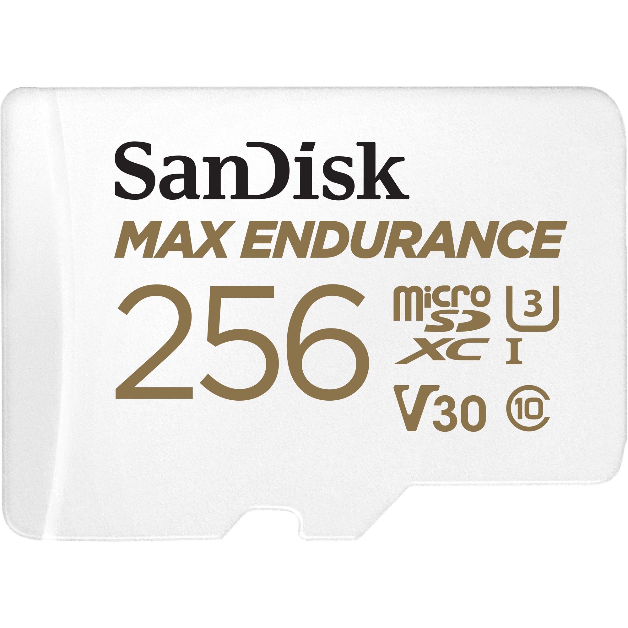 Карта памяті SanDisk SDSQQVR-256G-GN6IA 256 GB microSDXC Max Endurance V30 + SD aдаптер