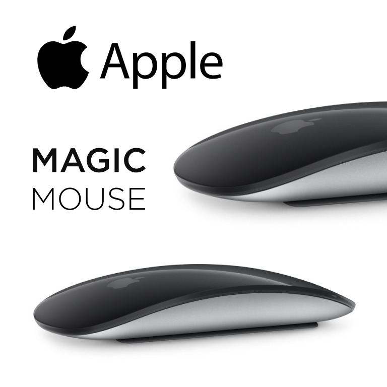 Мишка Apple Magic Mouse Black (MMMQ3) купити, ціна та відгуки в