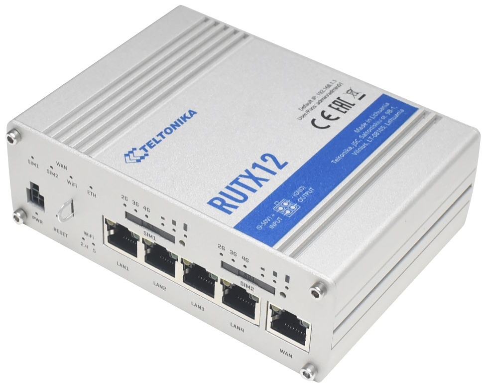 Маршрутизатор Teltonika RUTX12