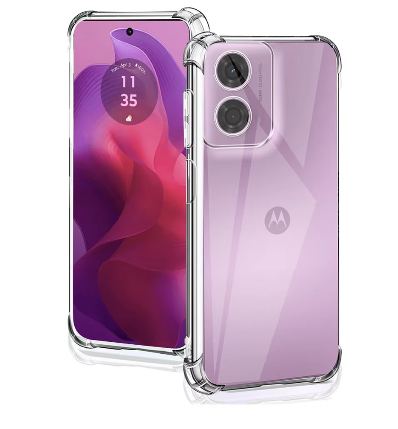 Чохол-накладка BeCover Anti-Shock для Motorola Moto G04/E14 Clear (712309) BeCover - купити в Україні