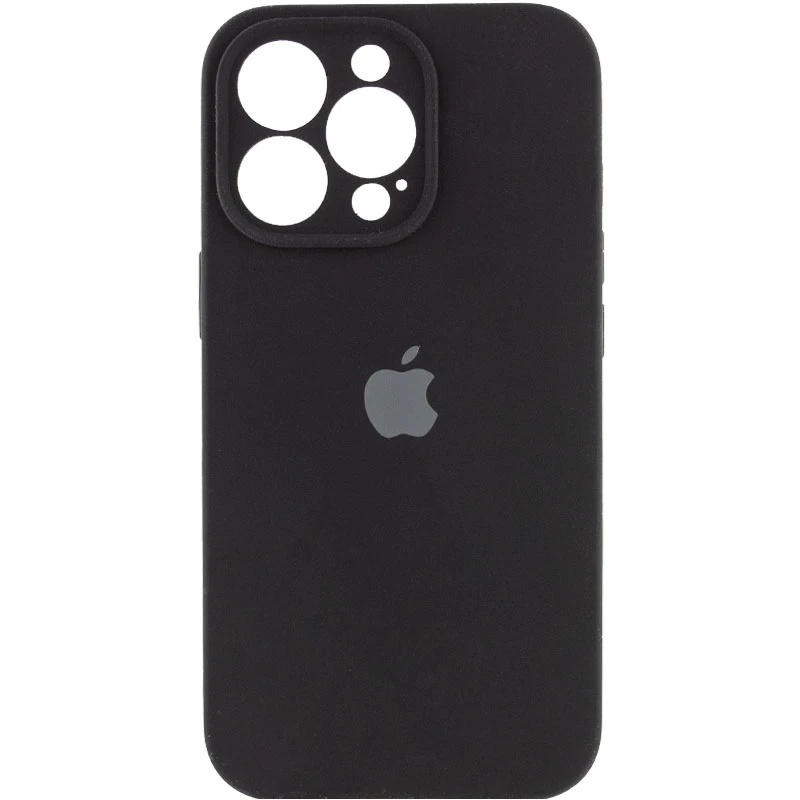 Чохол-накладка EpiK Silicone Case Full Camera Protective (AA) для Apple iPhone 16 (6.1) Black (00000074280_30) EpiK - купити в Україні