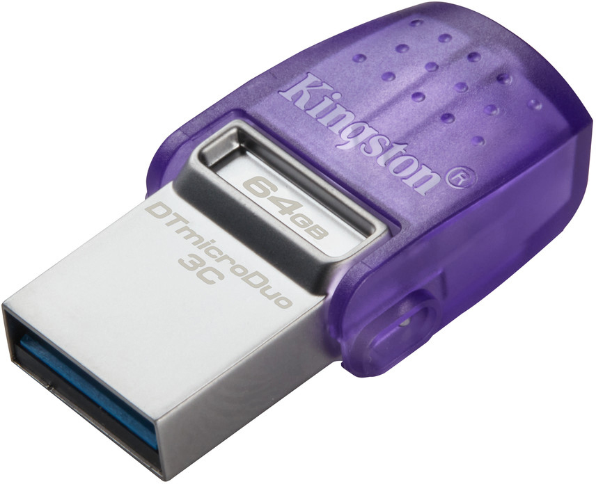 Флеш память Kingston DataTraveler MicroDuo 3С DTDUO3CG3/64GB Gen3 64GB USB-A+USB-C