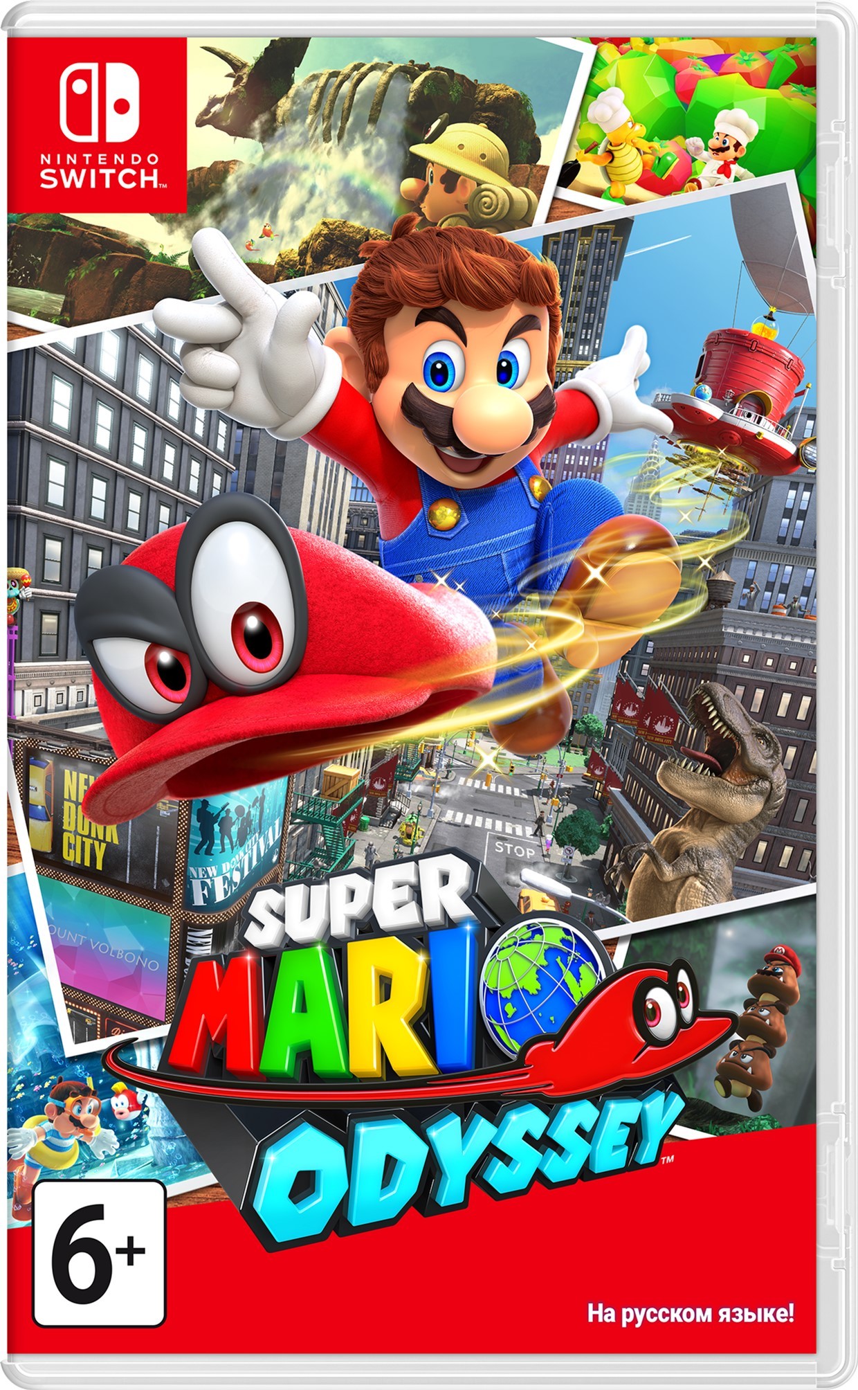 Гра для Nintendo Switch Nintendo Super Mario Odyssey (Картридж, Russian version) (0