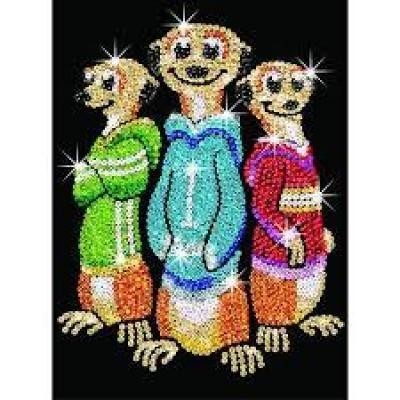 Набір для творчості Sequin Art RED Rascals Meerkats Sequin Art - купити в Україні