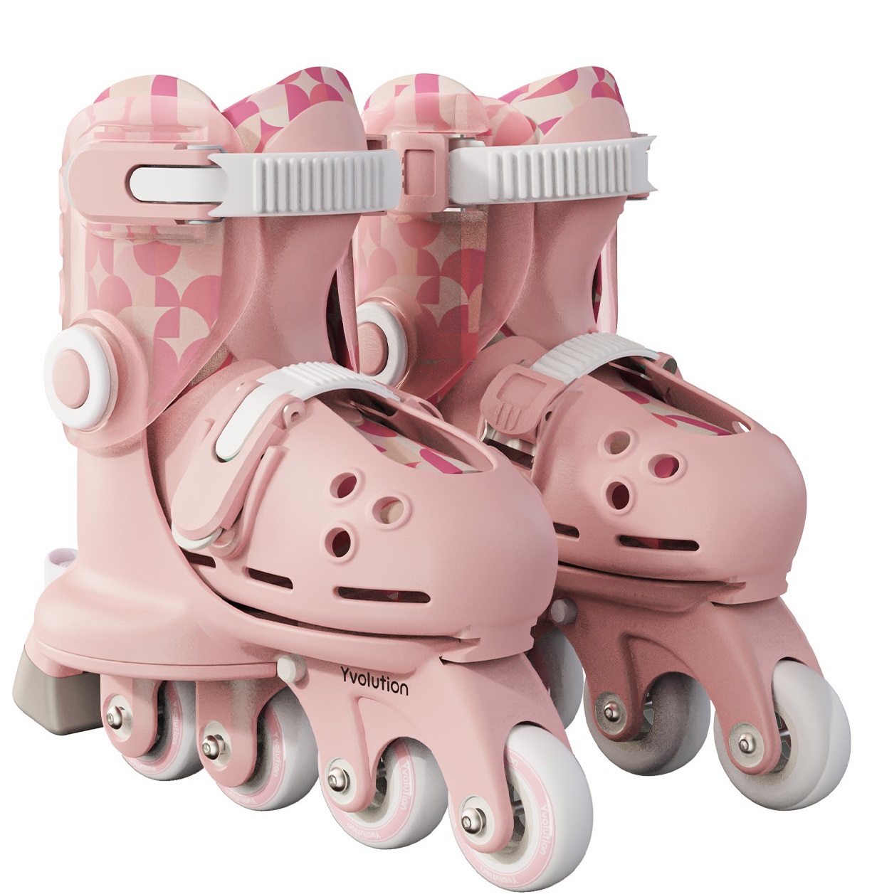 Дитячі роликові ковзани YVolution Switch Skates YR25P4 Pink Розмір 23-28 YVolution - купити в Україні