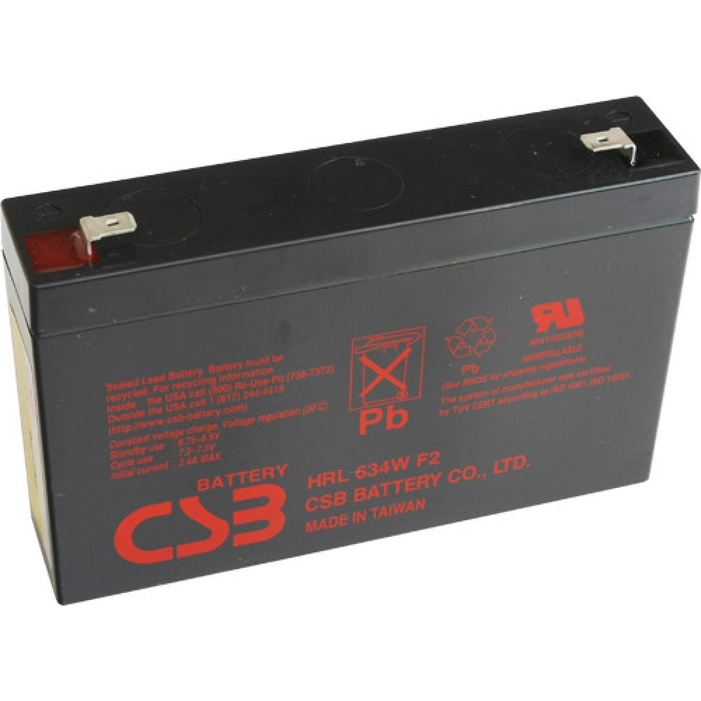 Акумулятор для ДБЖ CSB HRL634WF2 6V 9Ah (151х34х99мм) Q10