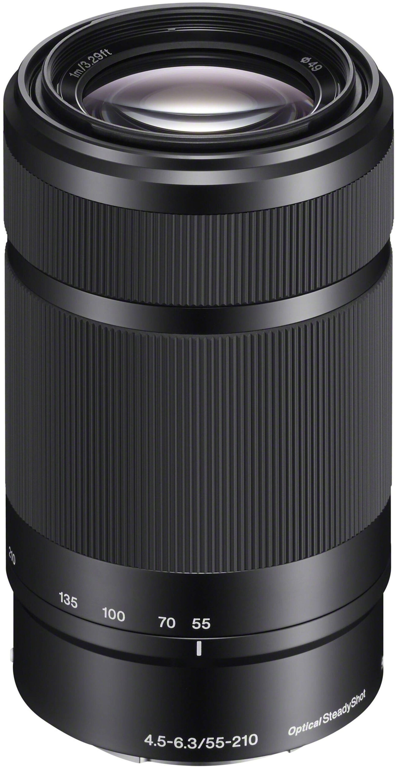 Обєктив Sony 55-210mm, f/4.5-6.3 для камер NEX Black (SEL55210B