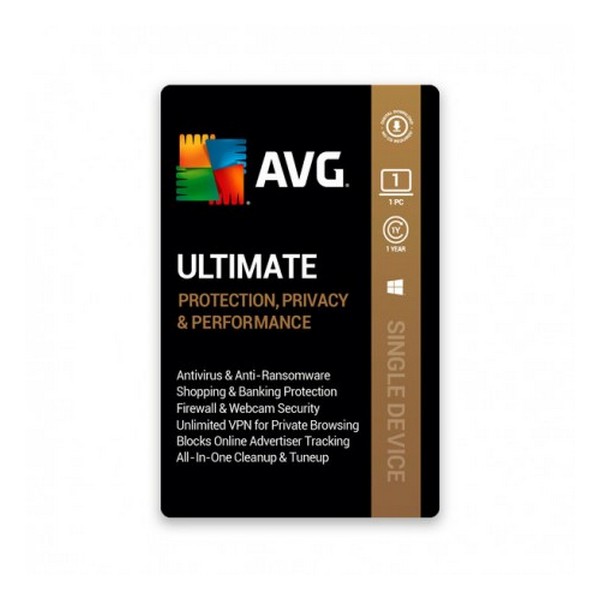 Програмне забезпечення AVAST Software Антивірус Ultimate for Windows - 1 PC 1 Year електронний ключ