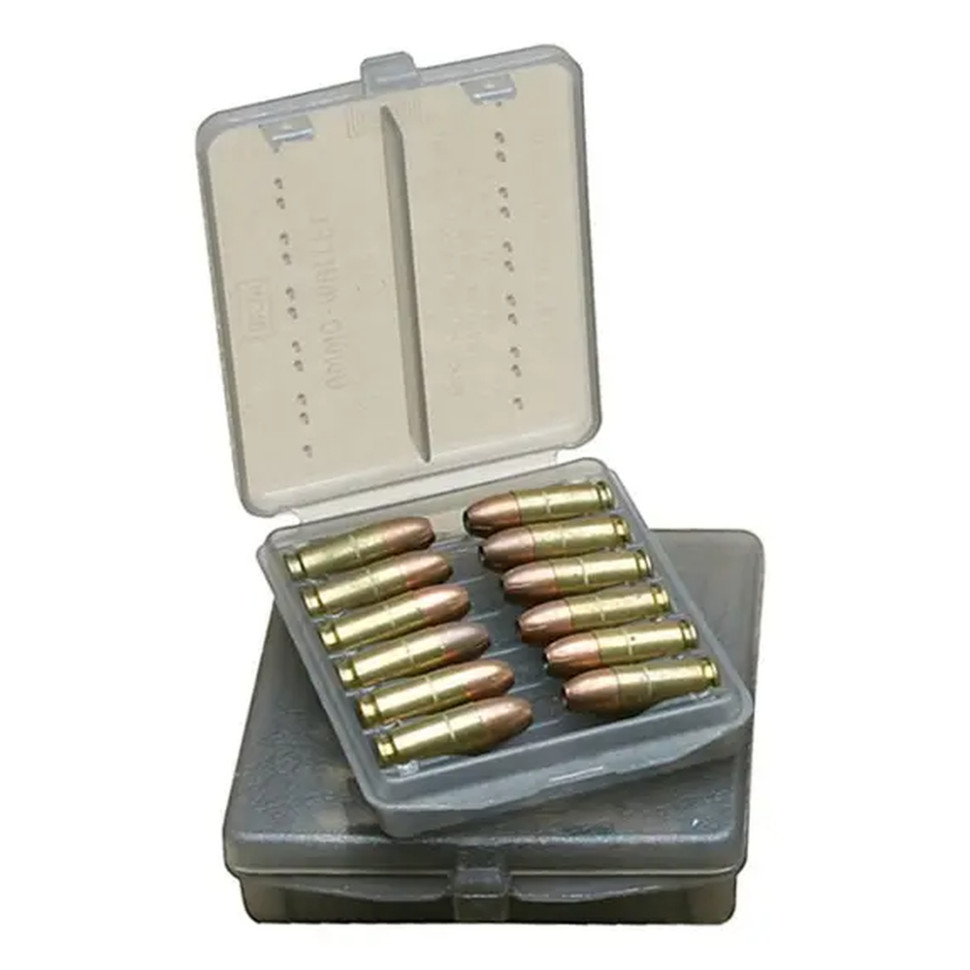 Кейс MTM Ammo Wallet д/піст.патр.9MM, 380 ACP на 18 патр. Gray (W18-9-41)