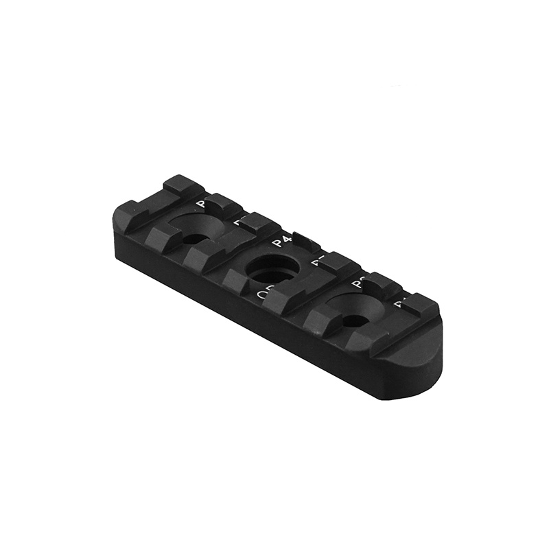 Планка ROME M-LOK Picatinny 6 slots з адаптером під QD Black (TAC355)
