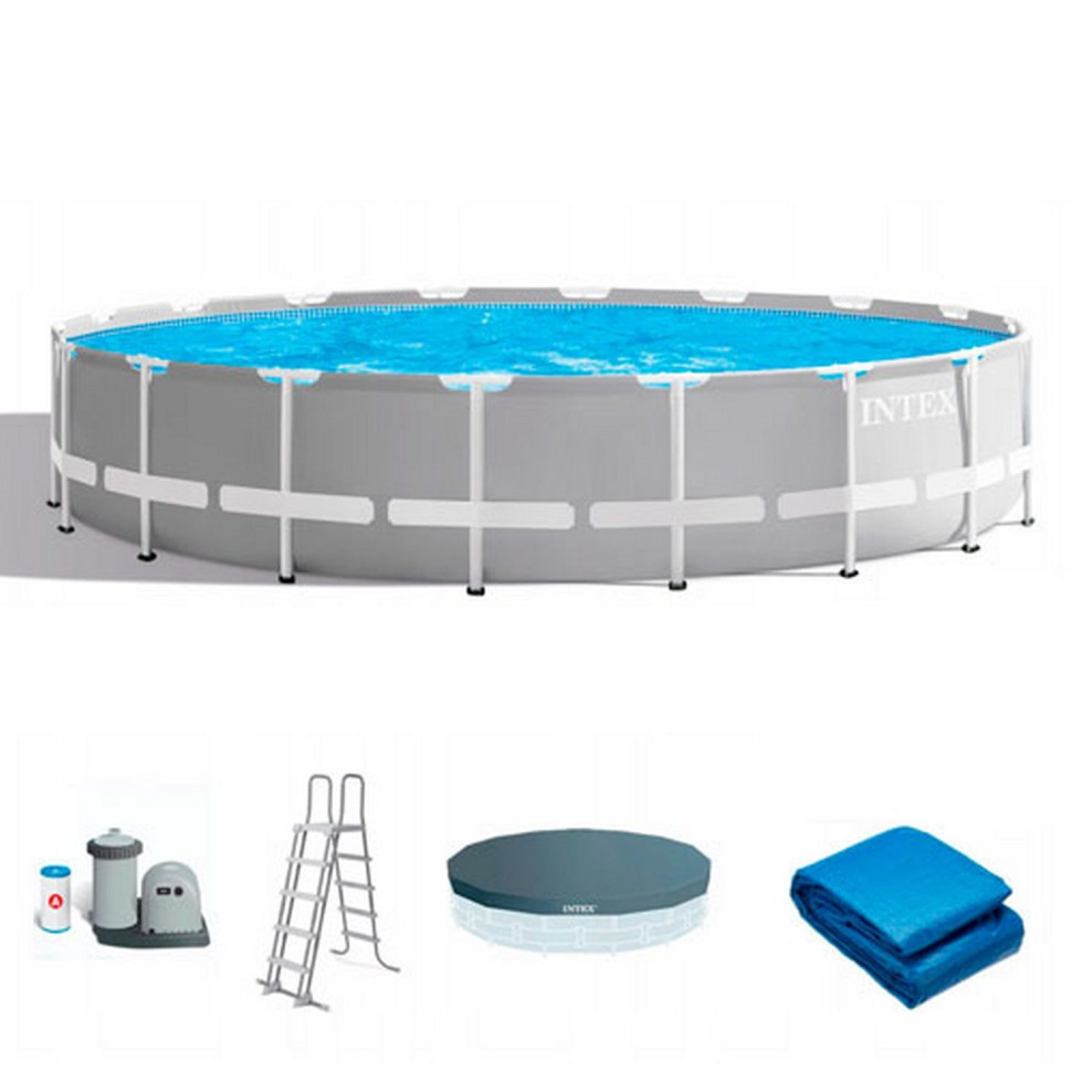 Басейн Intex 26756 каркасний (610-132см), 32695 л