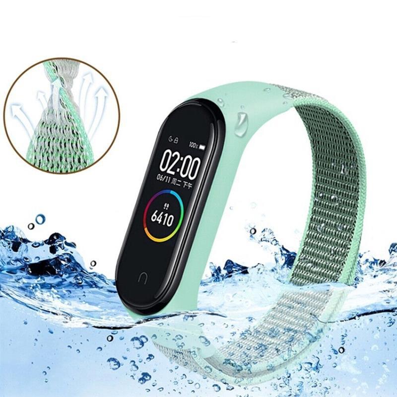 Ремінець для фітнес-браслету BeCover Nylon Style для Xiaomi Mi Smart Band 7 Black (707655) BeCover - купити в Україні