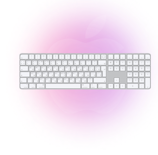 Клавіатура Apple Magic Keyboard with Touch ID and Numeric Keypad