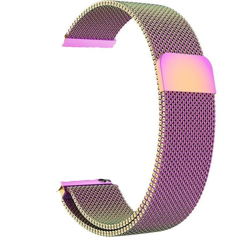 Ремінець для смарт-годинника BeCover Milanese Style Motorola Moto 360 2nd Gen. Mens (20mm) Rainbow 707726 BeCover - купити в Україні