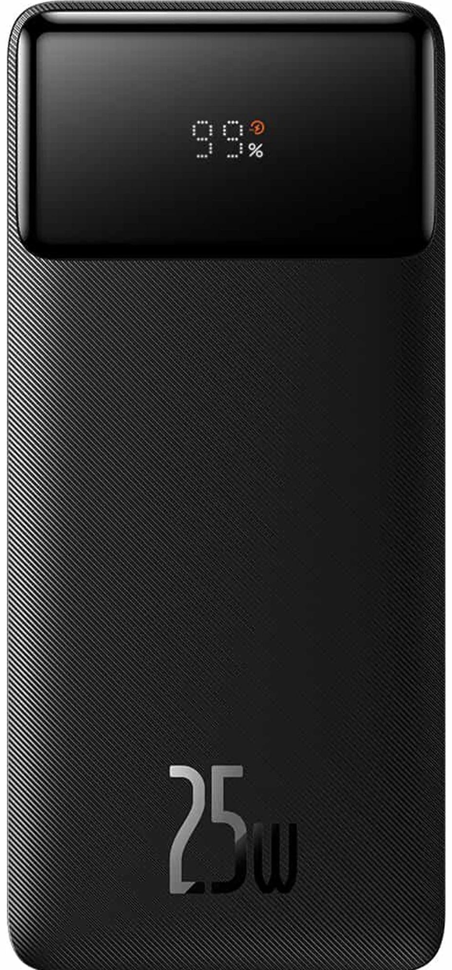 Зовнішній портативний акумулятор Baseus Bipow Digital Display 20000mAh 25W Black (PPBD020301)