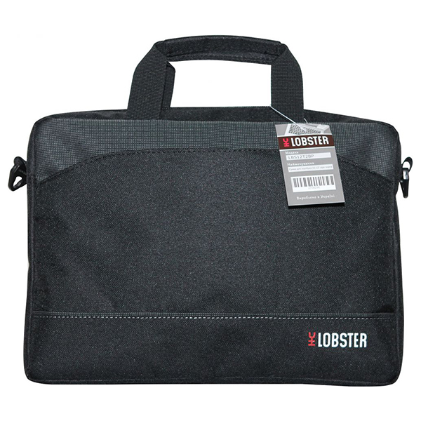

Сумка 12 LOBSTER LBS12T2BP Black-Grey, LBS12T2BP